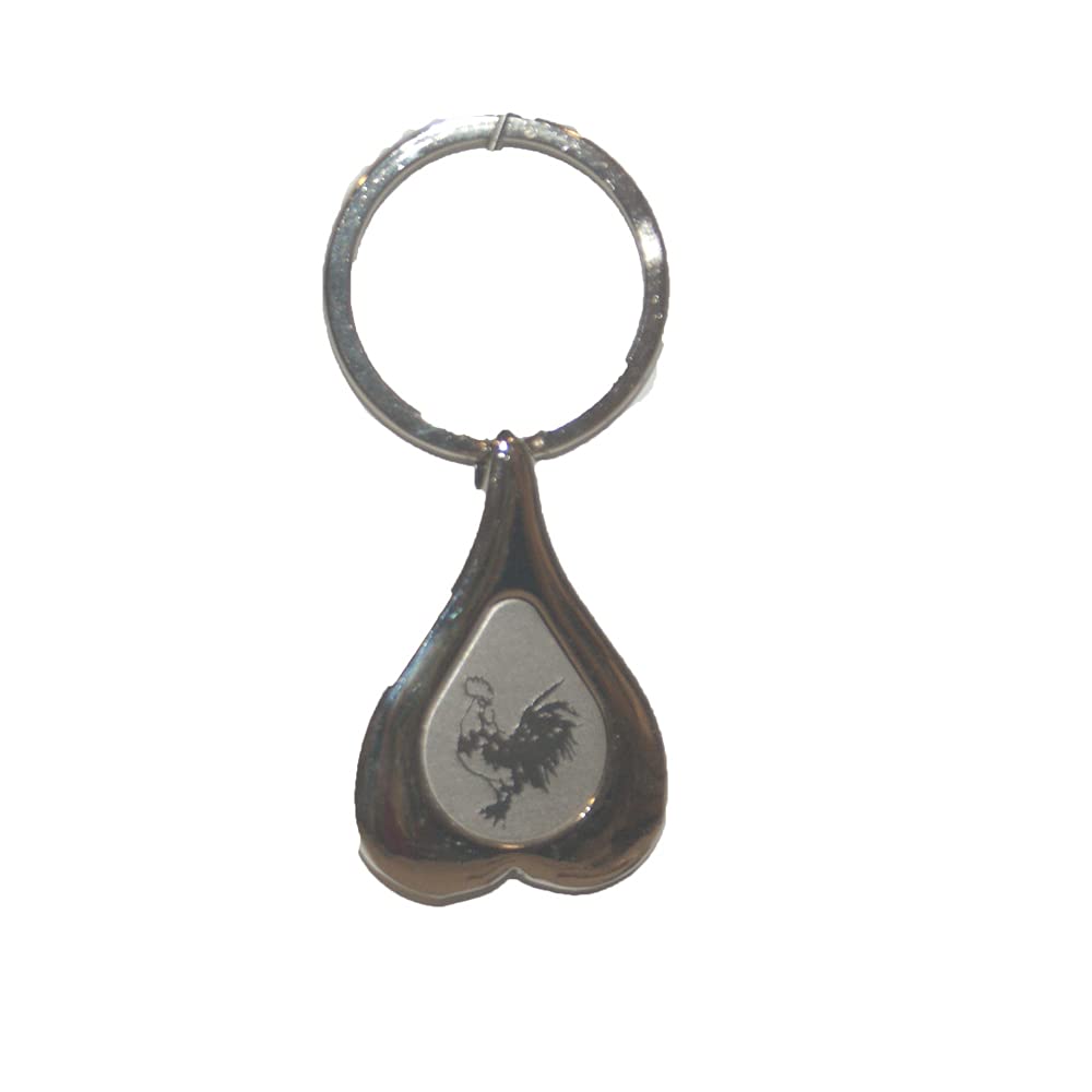 Harvey J Year of the Rooster Keychain - Chinese Zodiac Rooster Collectible Keyring - Perfect for Gifts, Chinese New Year Decorations & Zodiac Enthusiasts