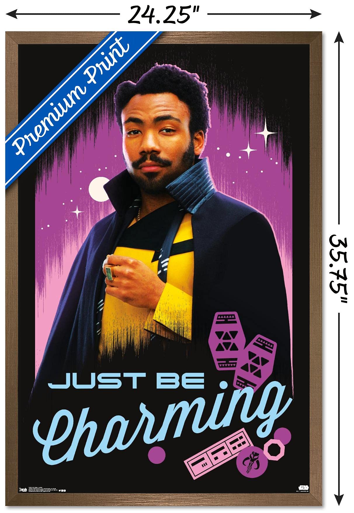 Trends International Star Wars: Solo - Lando Calrissian Wall Poster 34