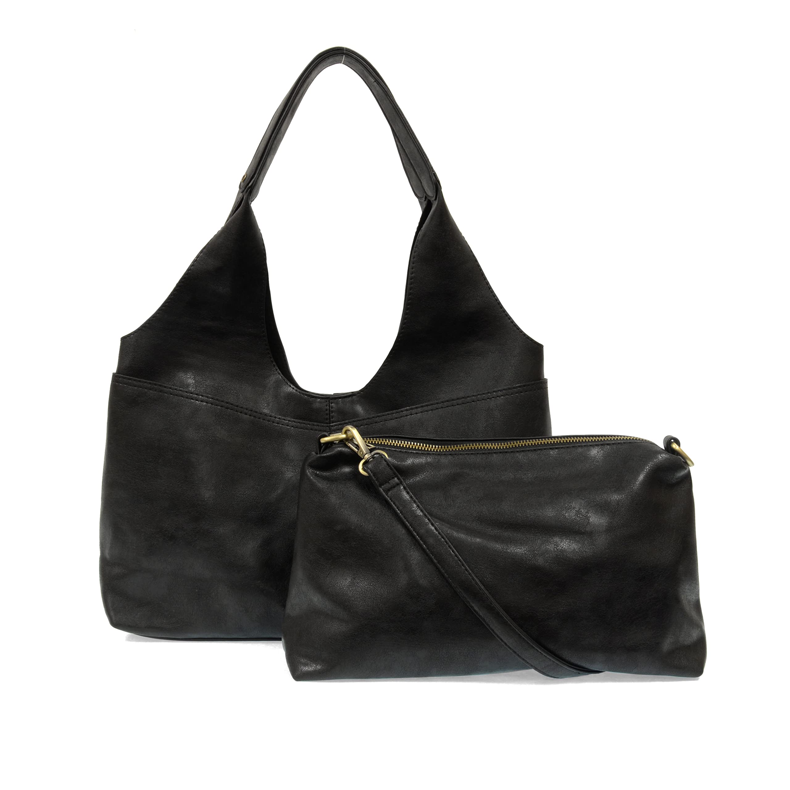 Joy Susan Hobo Handbag for Women - 4-Pocket Crossbody Purse with Adjustable Strap, Fashionable Shoulder Bag for Work, Travel & Daily Use