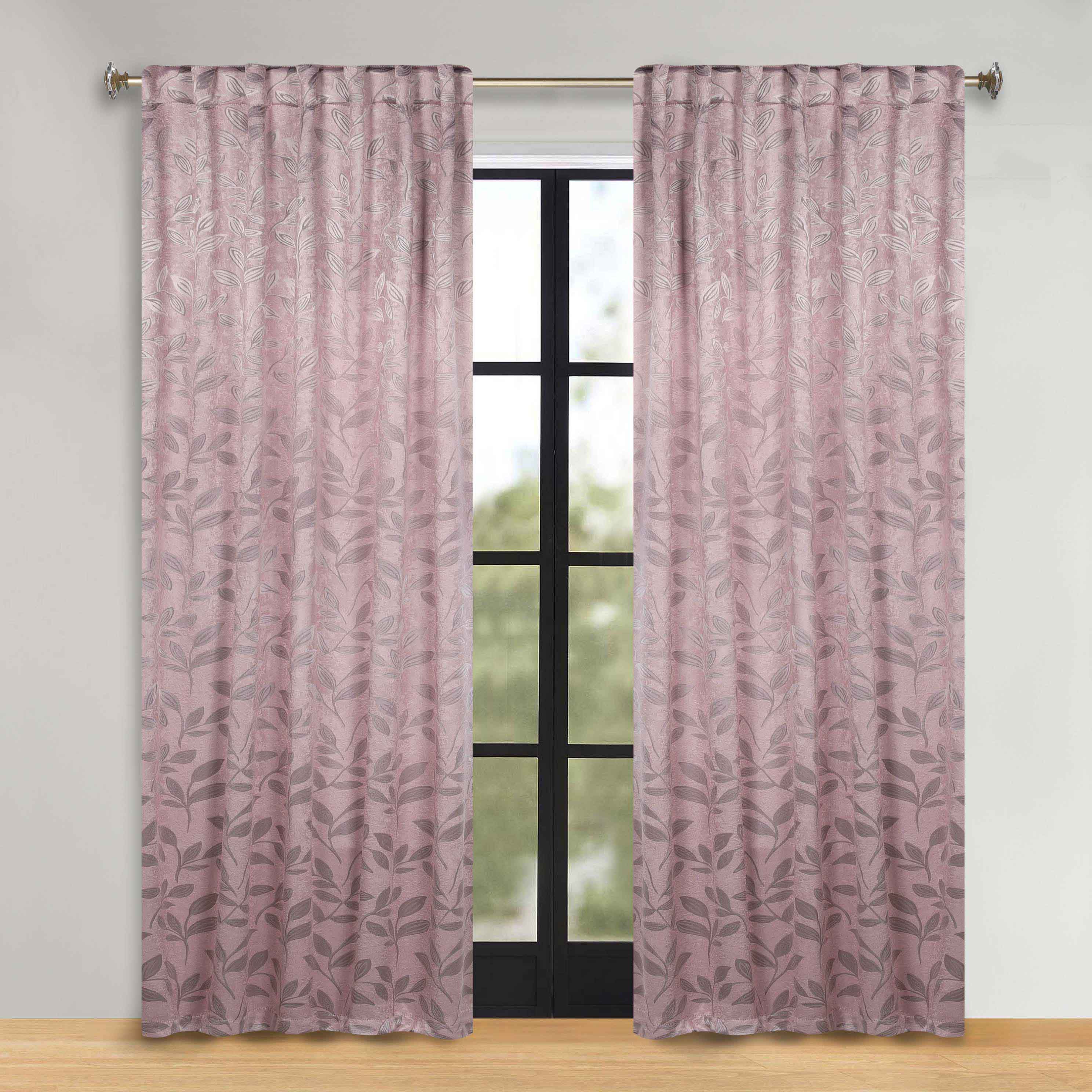 Premium Blackout Curtains for Bedroom - Super Soft Thermal Insulated Room Darkening Drapes with Back Tab Design (Set of 2 Panels) - Perfect for Nursery, Home Theater & Shift Workers