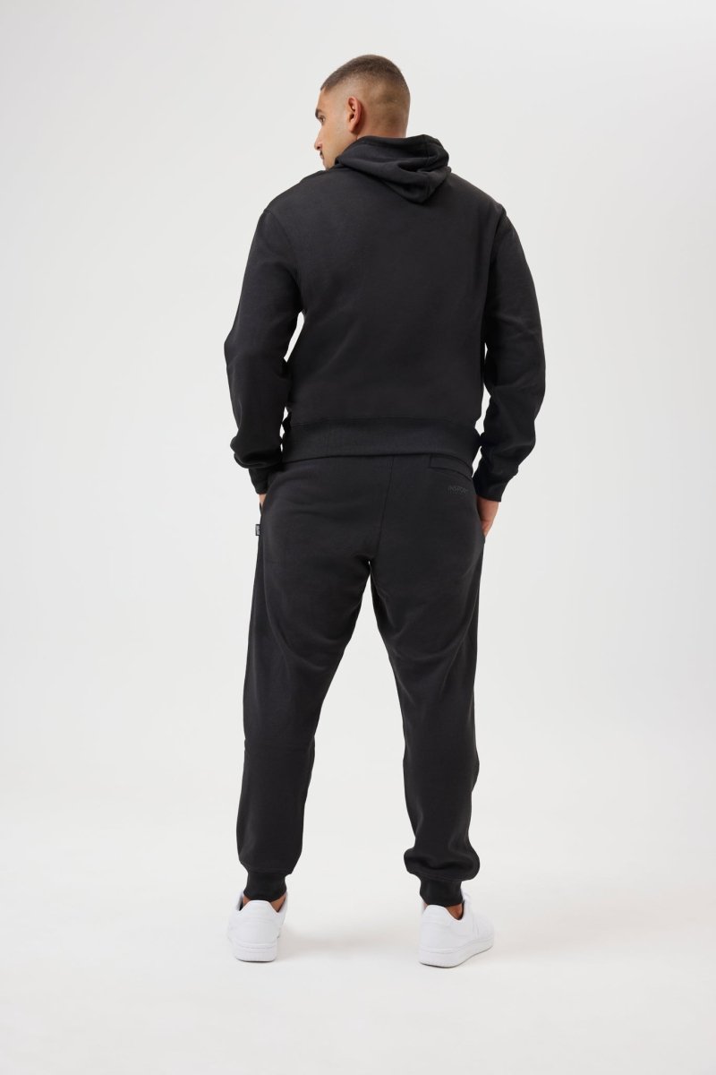 INSPORT Men's Ralph Black Hoodie - Soft & Comfortable Pullover Sweatshirt for Casual Wear, Gym, and Outdoor Activities