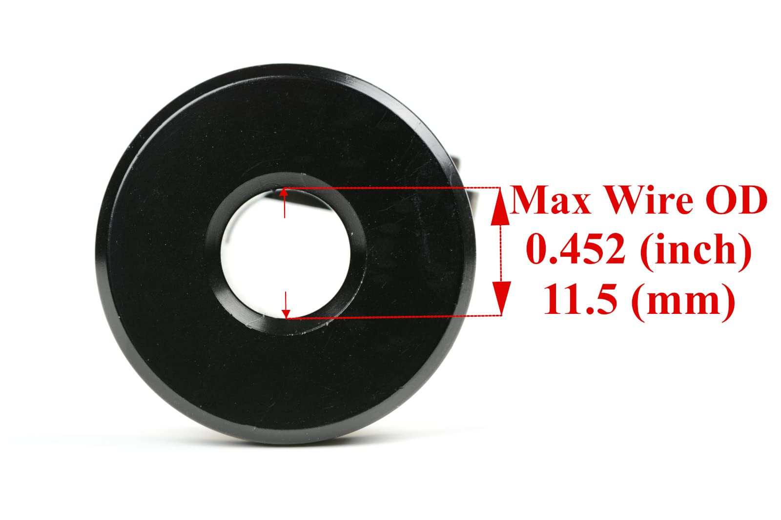 TEMCo THA059 Cable Stripper Bushing for 1AWG THHN/XHHW Wire - Professional Electrical Tool for Stripping Insulation from Large Gauge Cables (Ideal for Electricians, Industrial Wiring & DIY Projects)