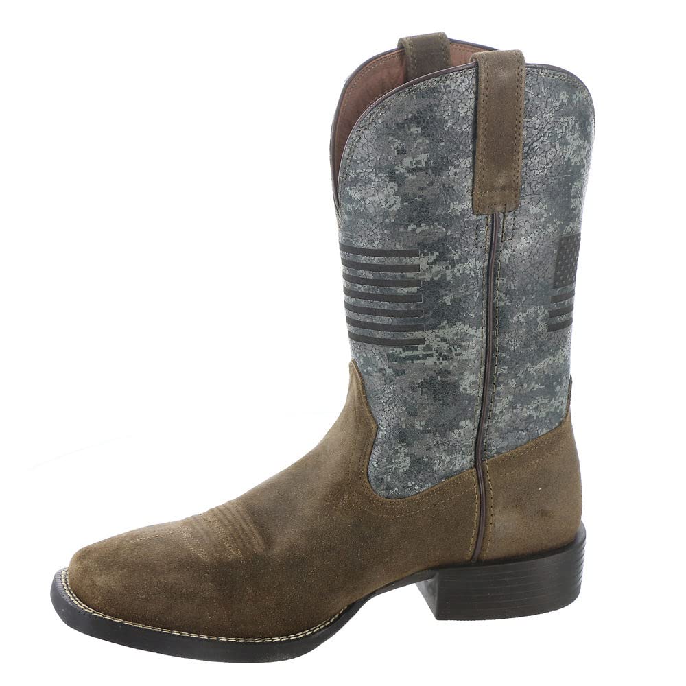 ARIAT Men's Sport Flying Proud Western Boot - Comfortable Cowboy Boots for Riding, Work & Casual Wear | Durable Leather & Cushioned Insole