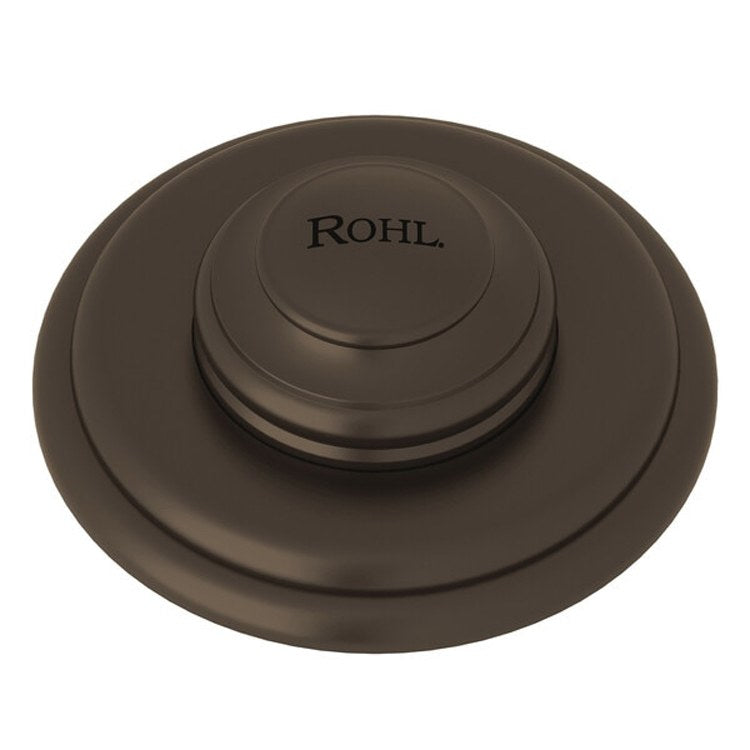 Luxury Tuscan Brass Air Switch Button for Waste Disposal - Touchless Kitchen Sink Garbage Disposal Control - Perfect for Modern & Hygienic Home Kitchens