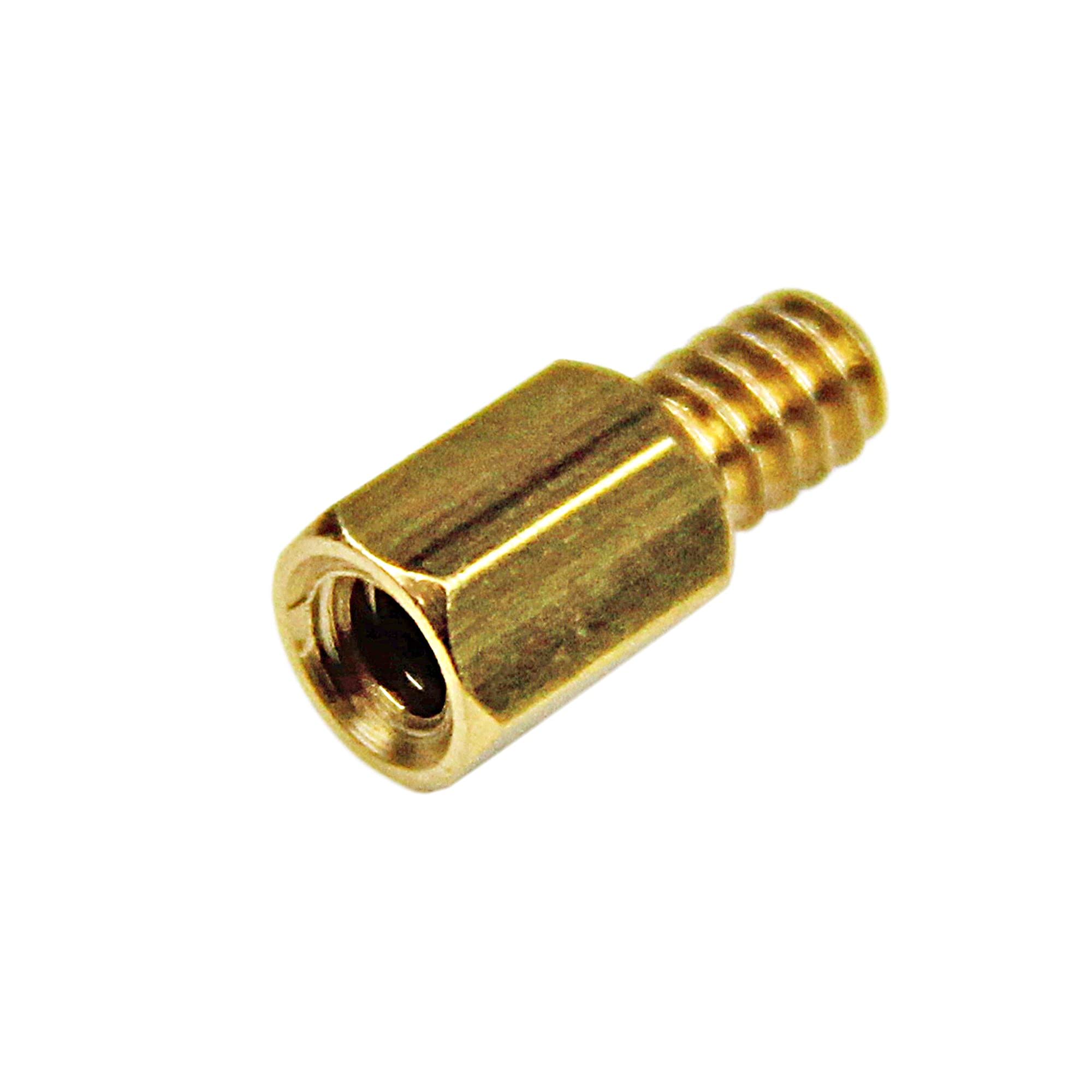 #6-32 Brass Motherboard Standoffs for ATX Computer Case - 30-Pack (SCW-632ATX) | Secure Mounting for PC Builds & Computer Upgrades