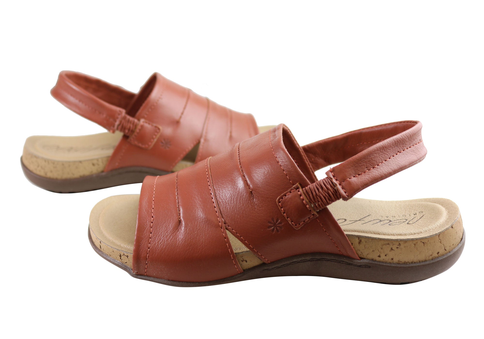 New Face Habour Women's Comfortable Leather Sandals - Handmade in Brazil - Perfect for Summer, Beach & Casual Outings