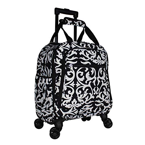 Black Trim Damask