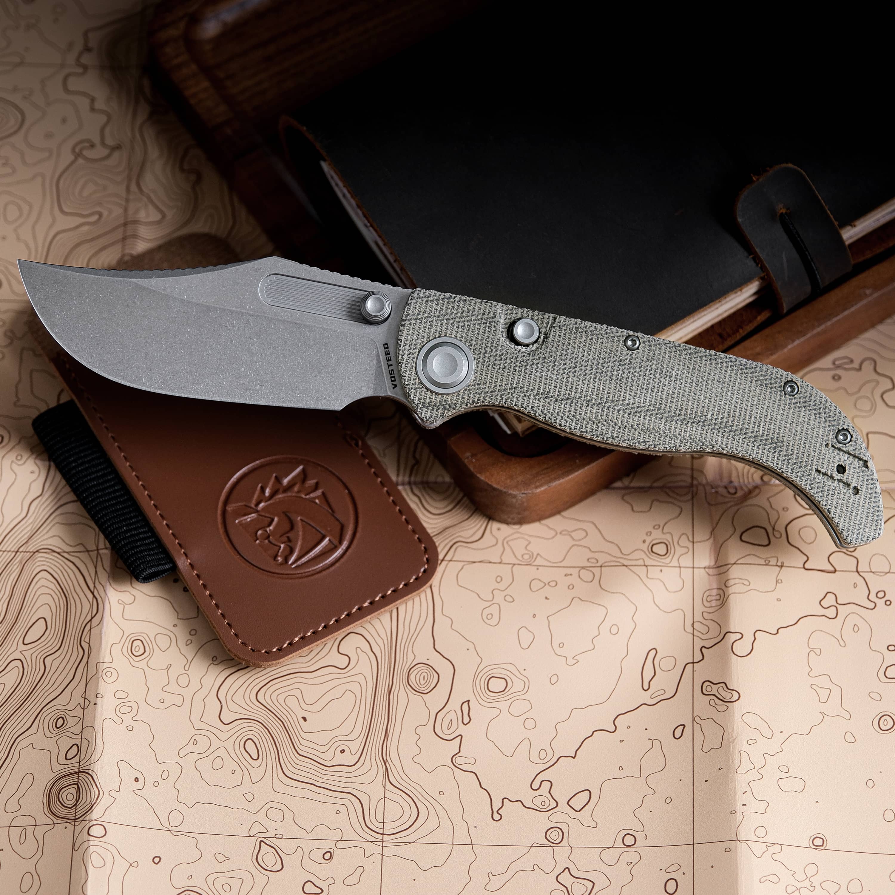 Naga Top Liner Lock Folding Knife - 3.47