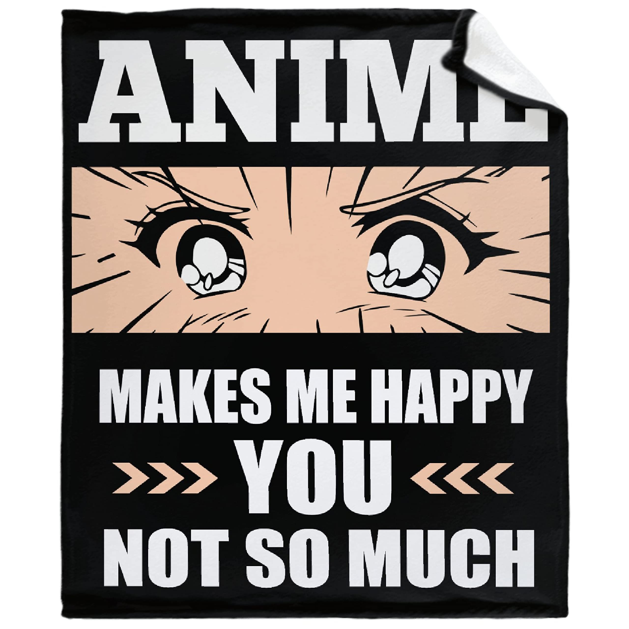 Anime Blanket - Soft Lightweight Warm Cozy Flannel Fleece Throw (90