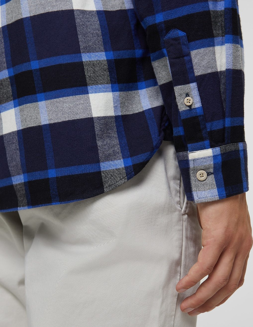 100% Cotton Hunting Flannel Shirt for Men - Warm & Durable Plaid Shirt for Outdoor Activities, Camping, and Casual Wear