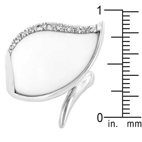 Snow Cap Cocktail Ring - Elegant Statement Jewelry for Women | Perfect for Parties, Weddings & Special Occasions