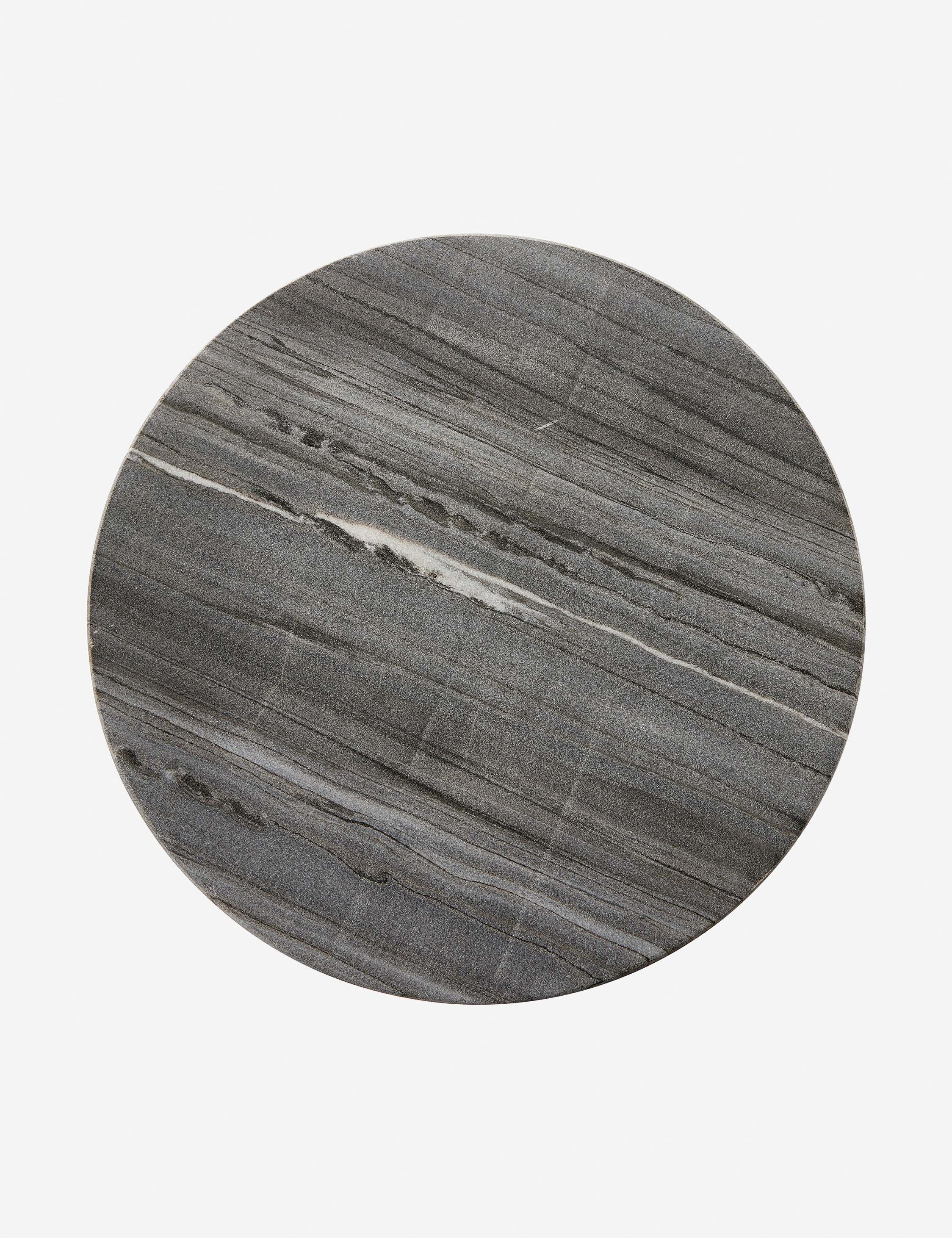 Modern Round Side Table - Small Accent Table for Living Room, Bedroom, or Office - Perfect for Coffee, Books, and Decor