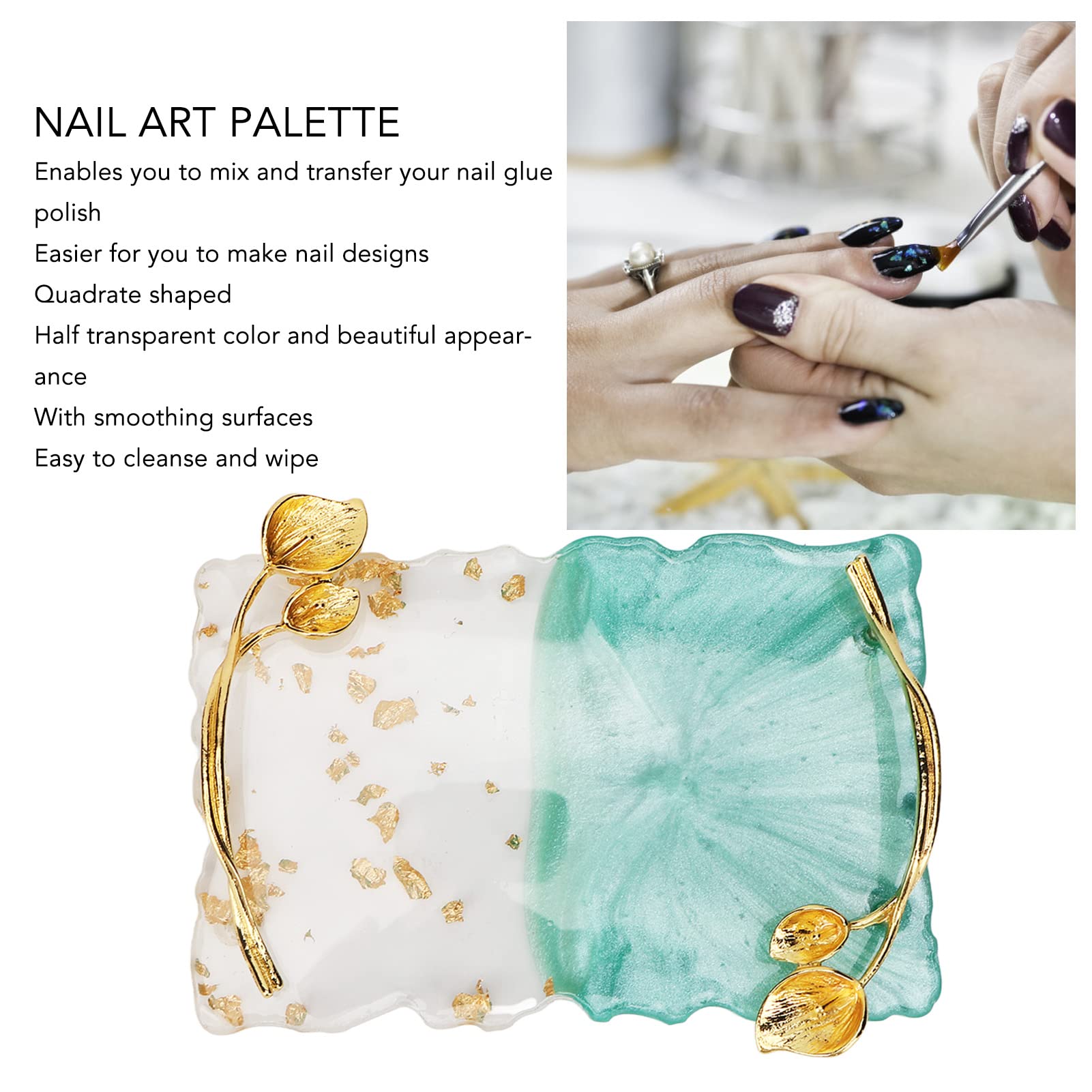 Professional Nail Art Polish Set - Smooth Painting & Easy Clean Gel Polish for Salon & Home Manicures (Green) | Perfect for Nail Artists, DIY Enthusiasts & Gift Giving