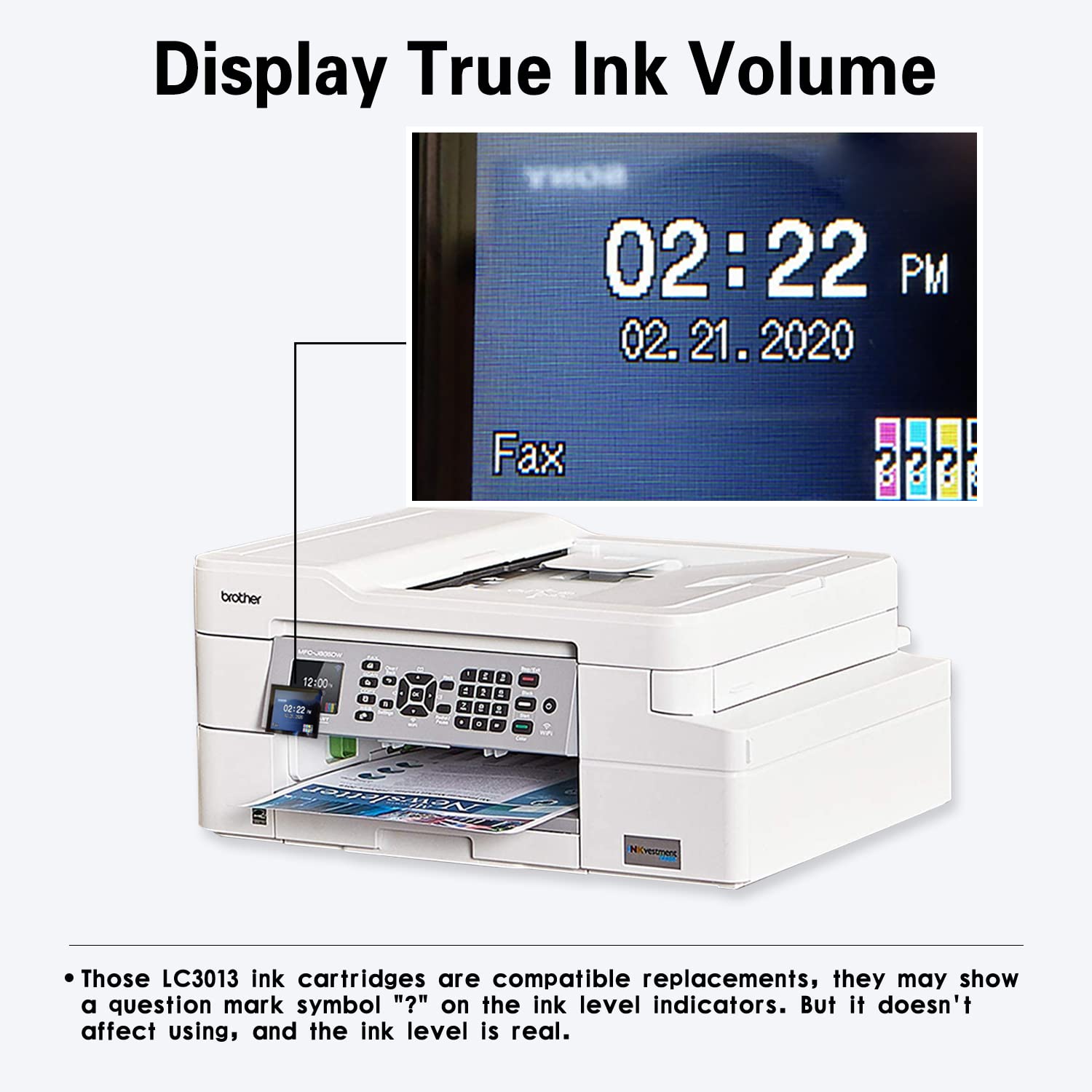 Brother LC3013 Ink Cartridge 10-Pack - Compatible with MFC-J487DW/J491DW/J497DW/J690DW/J895DW - For Home & Office Printing
