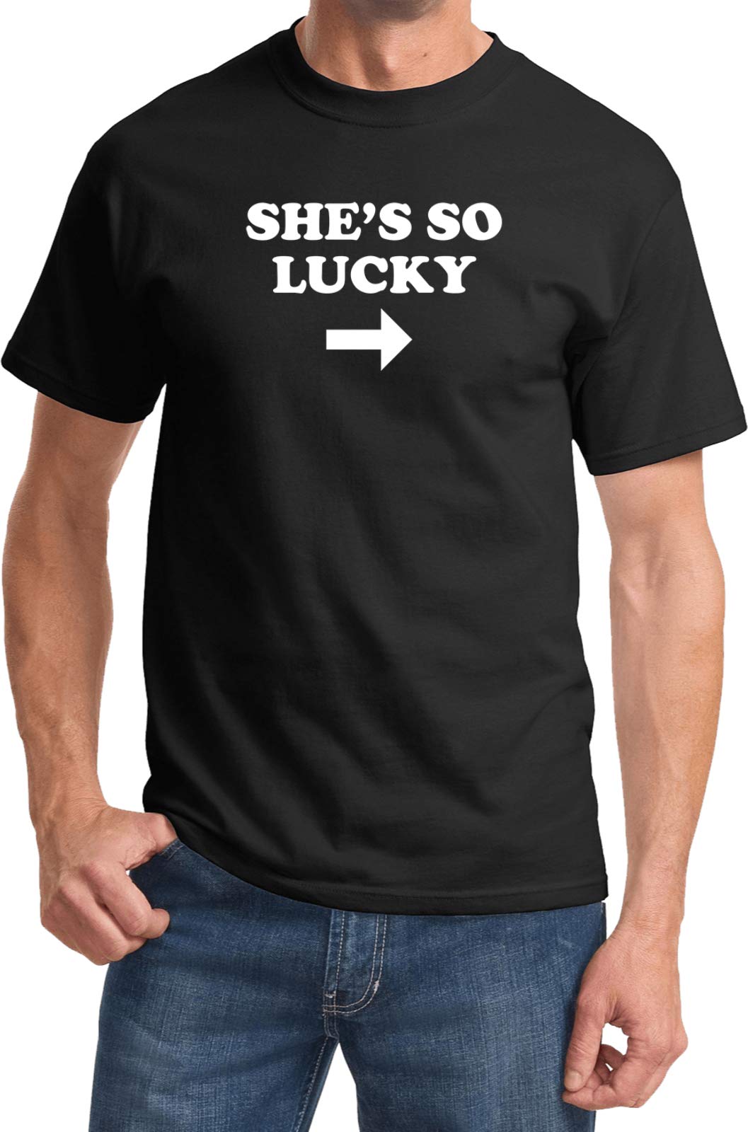 St. Patrick's Day 'She's So Lucky' Shirt - Fun Irish-Themed Apparel for Women - Perfect for St. Paddy's Day Parties & Festivities