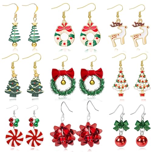 G-christmas earrings