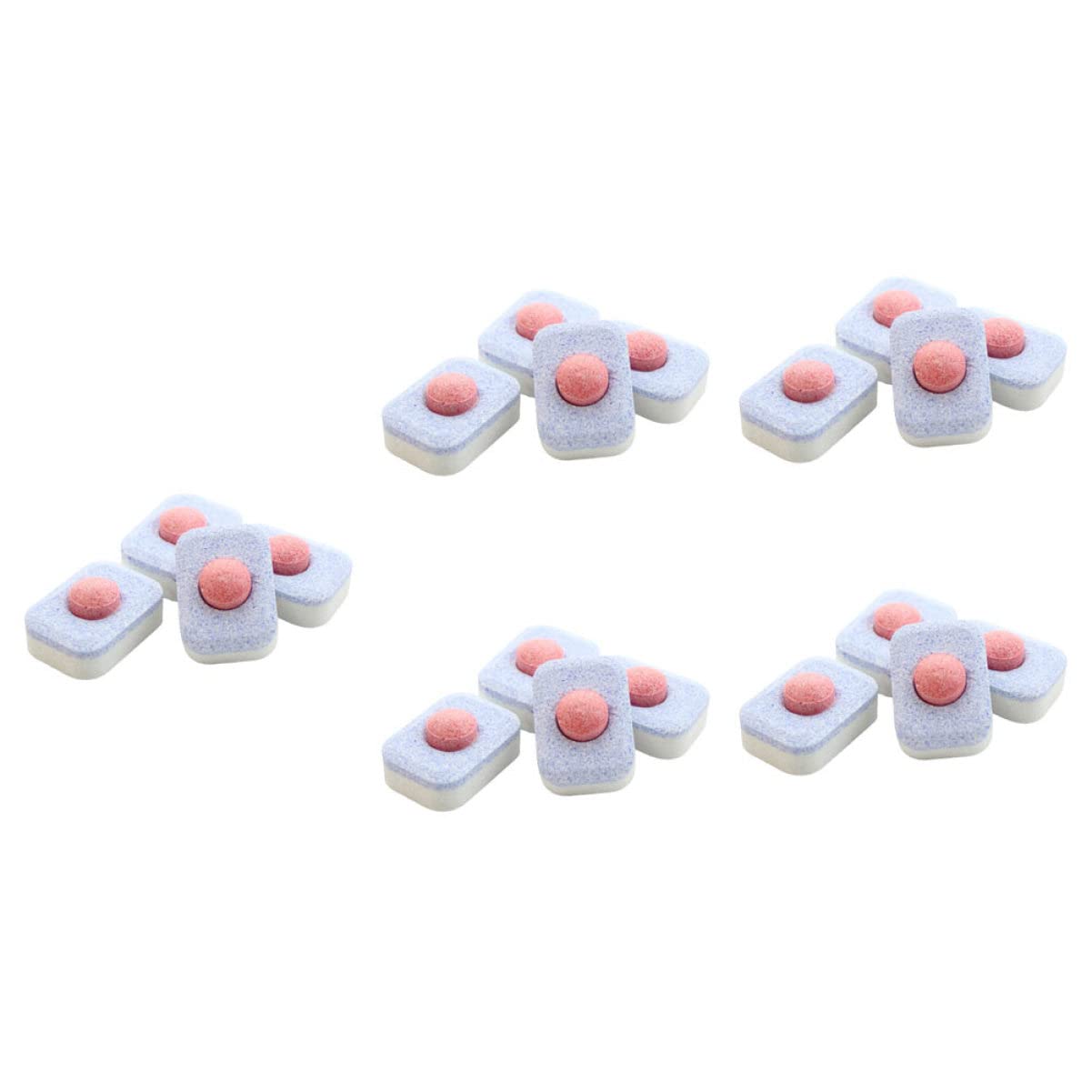 LIFKOME 20-Pack Dishwasher Cleaner Tablets - Deep Clean & Deodorize for Sparkling Dishes - Perfect for Home, Kitchen, Dishwasher Maintenance & Daily Dish Cleaning