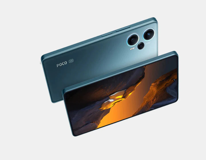 Xiaomi Poco F5 5G Smartphone - 256GB ROM 12GB RAM, Dual SIM GSM Unlocked, Blue | Fast 5G Connectivity, High Performance Gaming & Streaming Phone