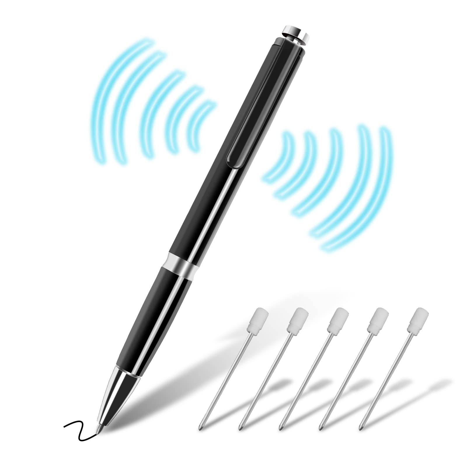 64GB Digital Voice Recorder with 3072Kbps High Quality Recording - XIXITPY PCM Noise Reduction & Playback Function - Perfect for Lectures, Meetings, Interviews & Memos