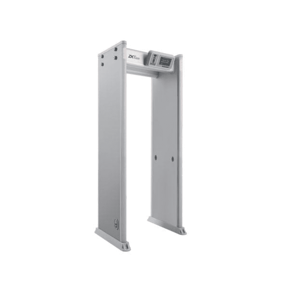 ZKTeco WMD433 Walk Through Metal Detector - 33 Zone Security Scanner for Airports, Schools & Events | High Sensitivity Metal Detection for Enhanced Safety