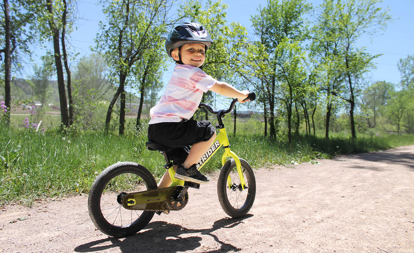 Strider 14x Sport Balance Bike with Pedal Kit - Kids Learning Bike for Ages 3-7 | Perfect for Backyard Riding, Neighborhood Adventures & First Bike Training