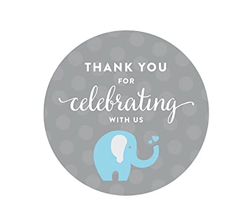 Label Thank You for Celebrating