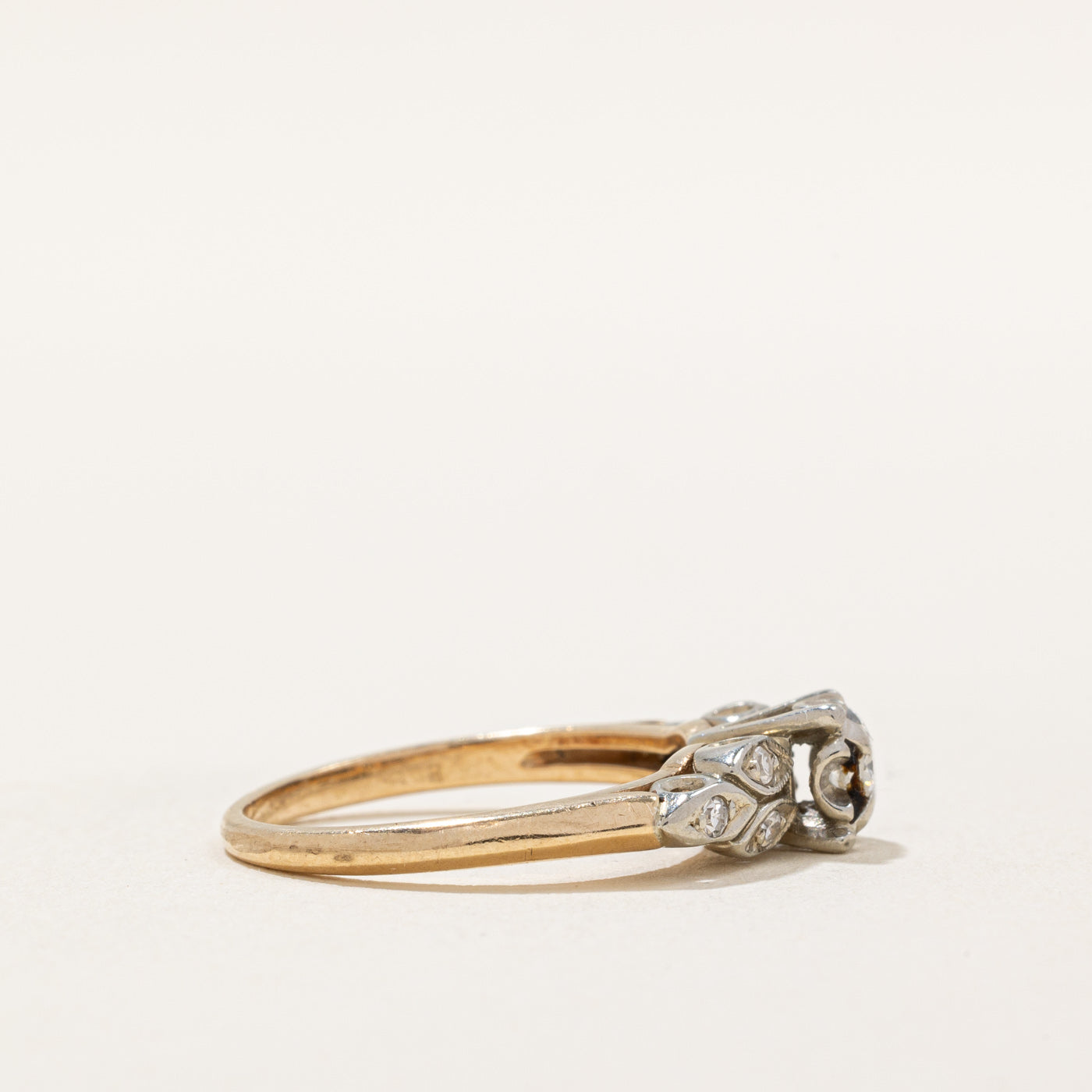 0.18ctw Diamond Engagement Ring for Women - Size 4.5 | Round Cut Solitaire Wedding Band | Perfect for Proposals, Anniversaries & Special Occasions
