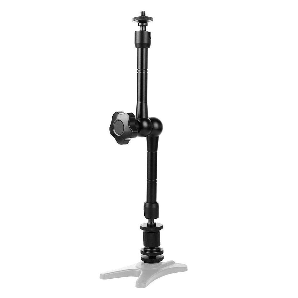 11-Inch Articulating Magic Friction Arm with Smartphone Mount - Perfect for Social Media Content Creation, Vlogging & Phone Photography