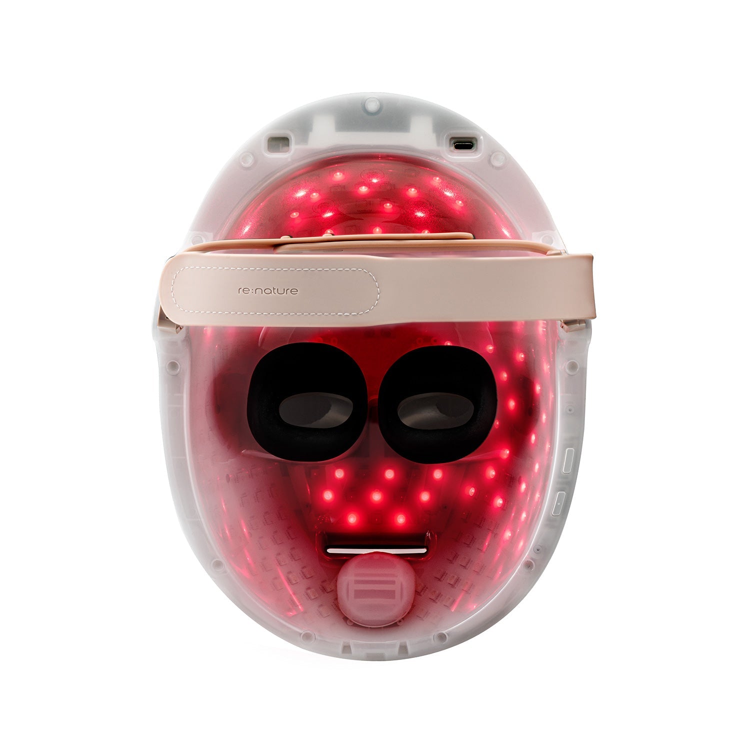 Refurbished B Grade LED Face Mask for Skin Care - CBD AM106W - Red Light Therapy for Anti-Aging & Acne Treatment - Perfect for Home Spa & Facial Rejuvenation