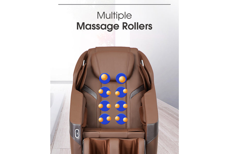 Lifesmart 2D Zero Gravity Full Body Massage Chair with Heat Therapy - Recliner for Home, Office & Relaxation - Perfect for Stress Relief & Muscle Recovery After Workout