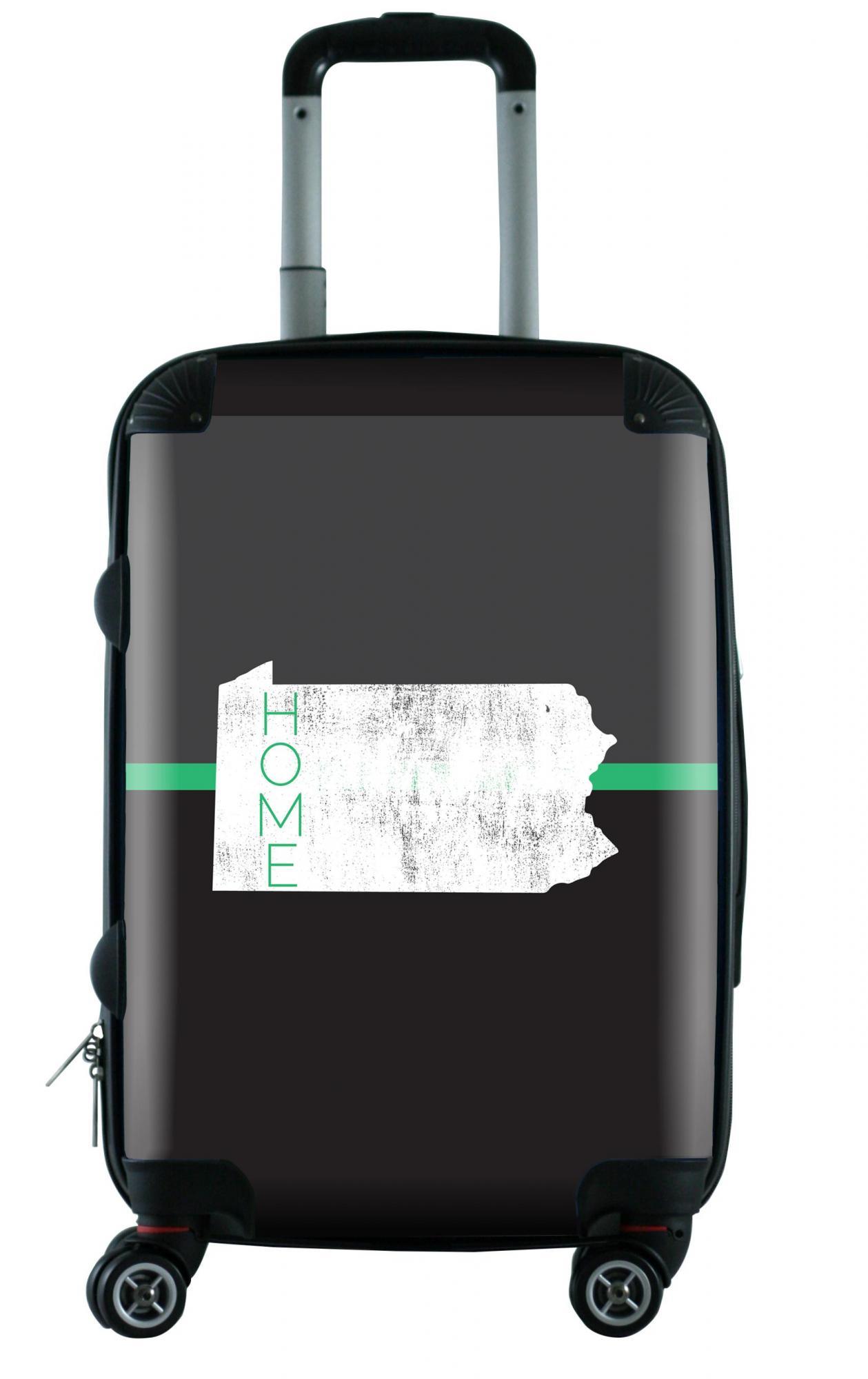 612 My Home State Pennsylvania 20 Carry On Luggage - Perfect for Travel, Business Trips & Weekend Getaways