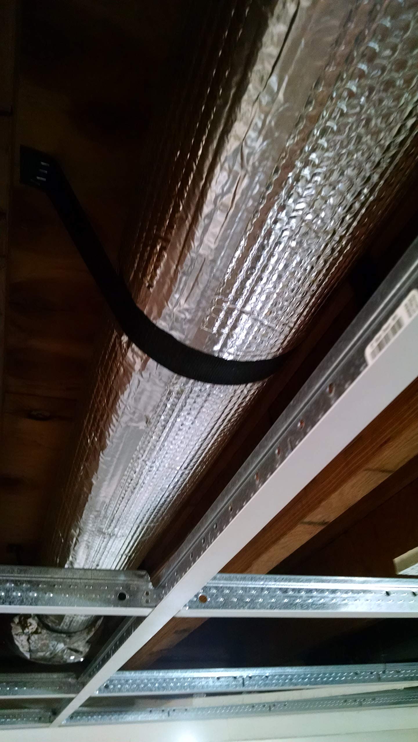 Double Sided Reflective Aluminum Foil Insulation Roll - 1/4