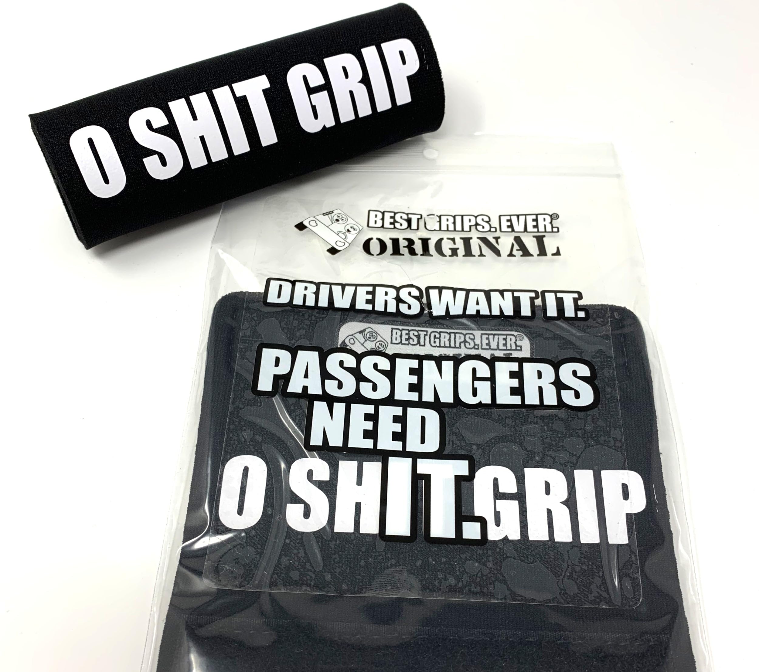 The O Shit Grip® - Premium Car Grab Handle Accessory for Safety & Comfort - Durable Interior Car Handle for SUVs, Trucks & Off-Road Vehicles - Perfect for Adventure, Off-Roading & Emergency Situations