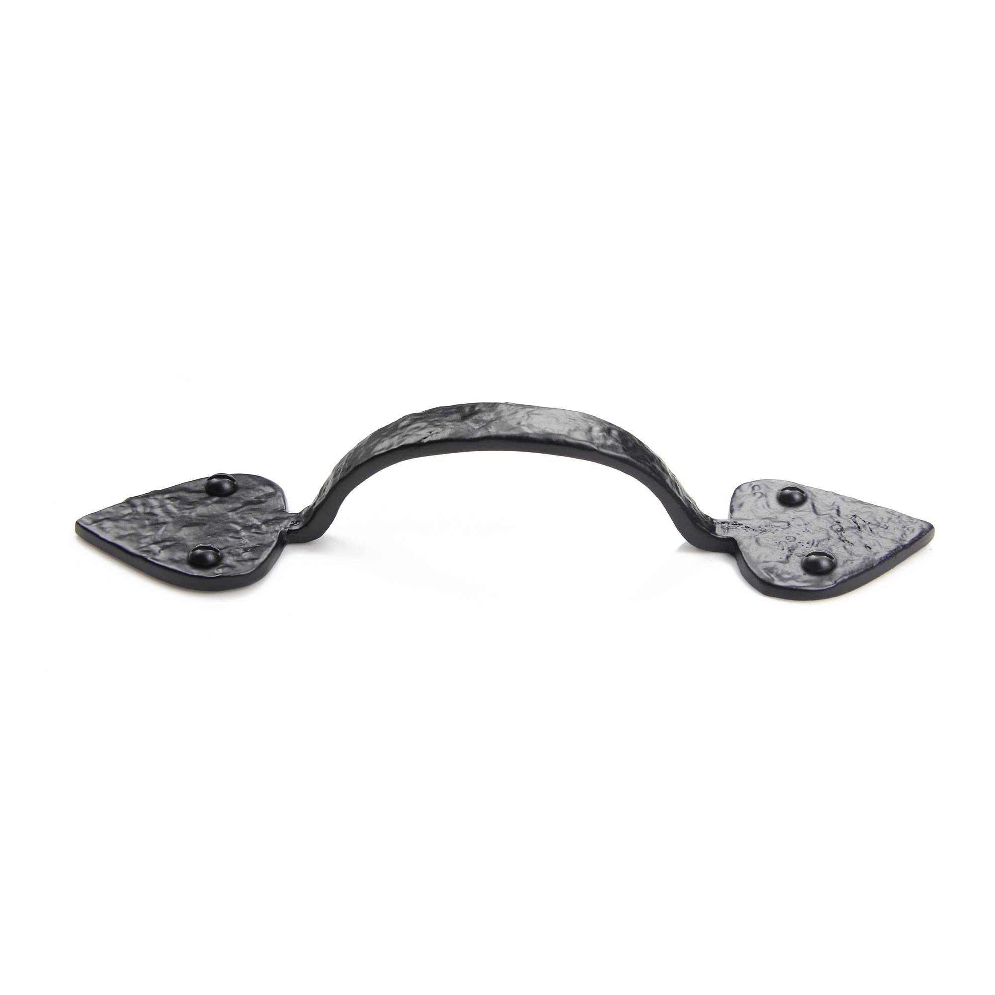 Iron Valley - Heavy Duty Iron Gate Strap Kit - Black - Secure & Decorative Gate Hardware for Fences, Gardens & Entryways