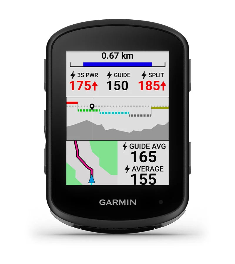 Garmin Edge 540 GPS Bike Computer - Advanced Cycling Performance Tracker with Navigation for Road & Mountain Biking