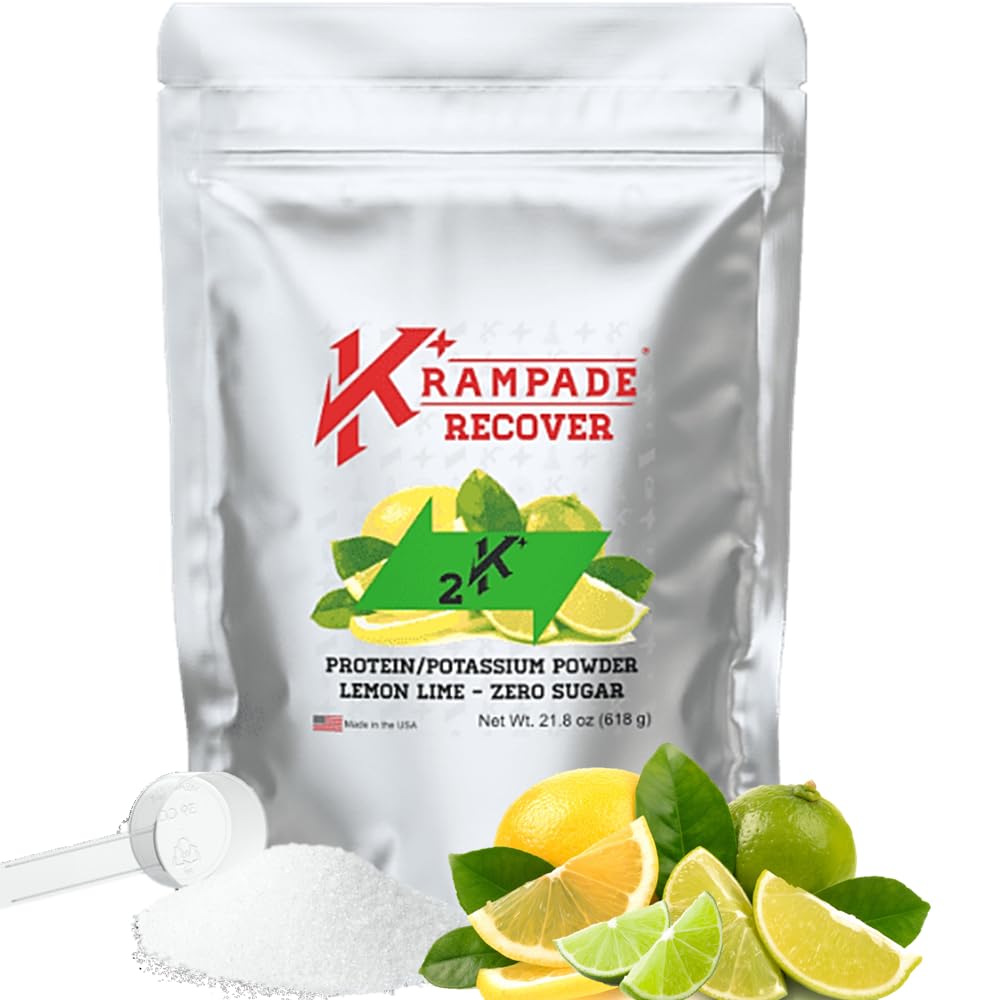 Premium Whey Protein Electrolytes Powder - 30g Protein & 7g BCAA + 2000mg Potassium & Magnesium Supplement - 2X More Potassium Than Coconut Water - Ideal for Post-Workout Recovery, Hydration & Muscle Growth