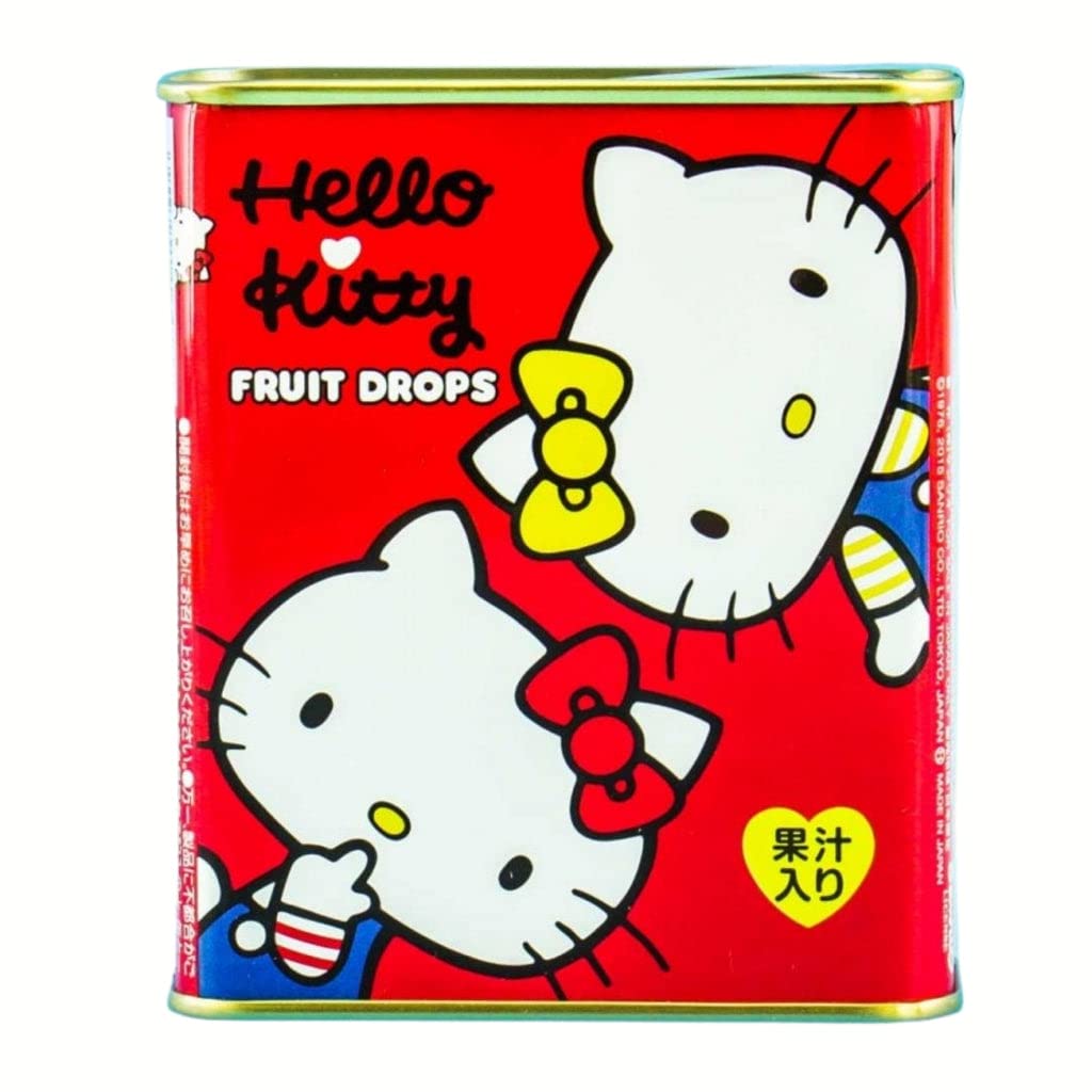 Hello Kitty Fruit Drops Candy - Licensed Japanese Snacks for Kids & Adults - Perfect for Parties, Gifts & Anime Lovers