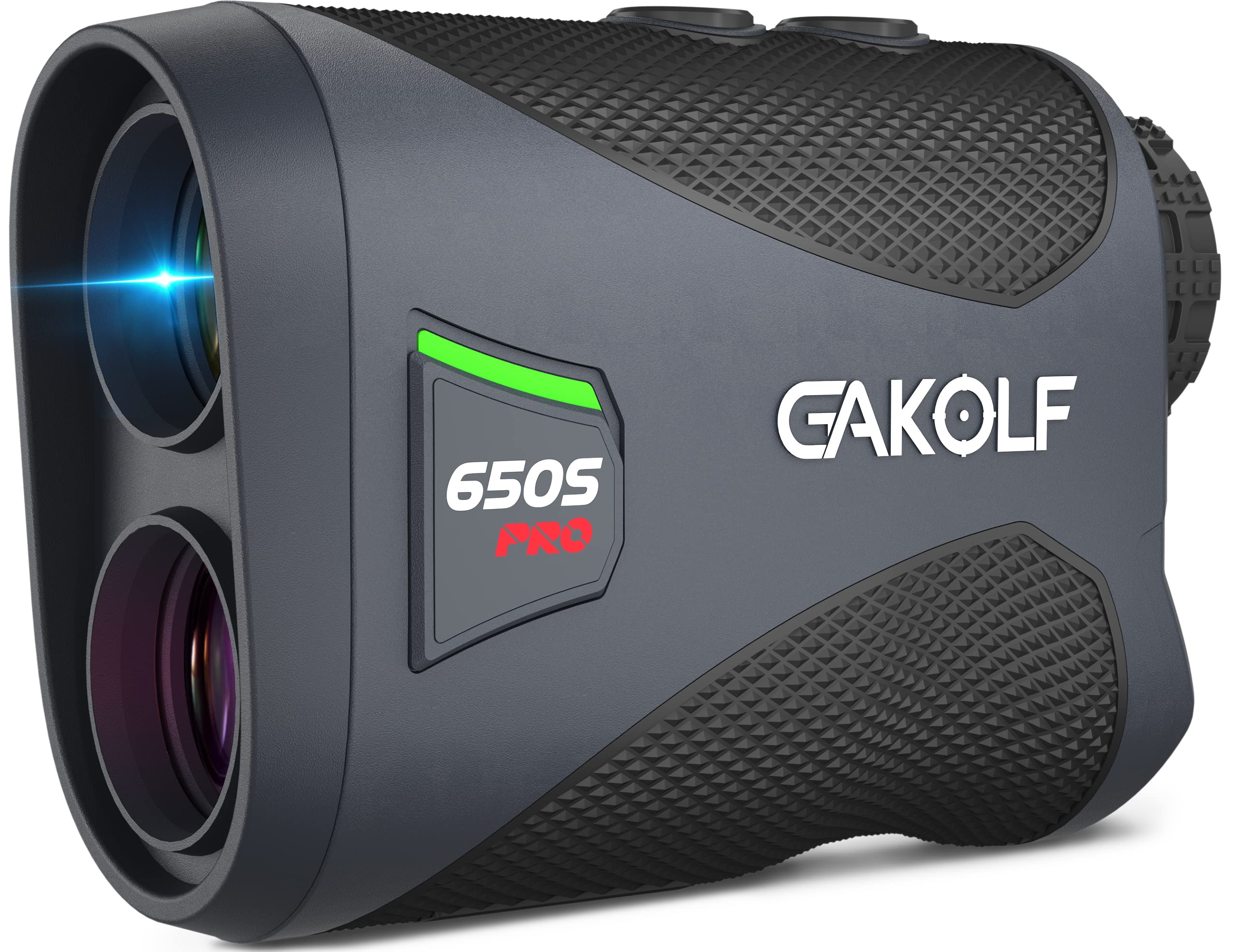 **Laser Golf Rangefinder with Slope Switch & Fast Acquisition | 650-Yard Range Finder with Flag Lock, Vibration & Magnetic Mount | Perfect for Golfers on the Course & Practice**