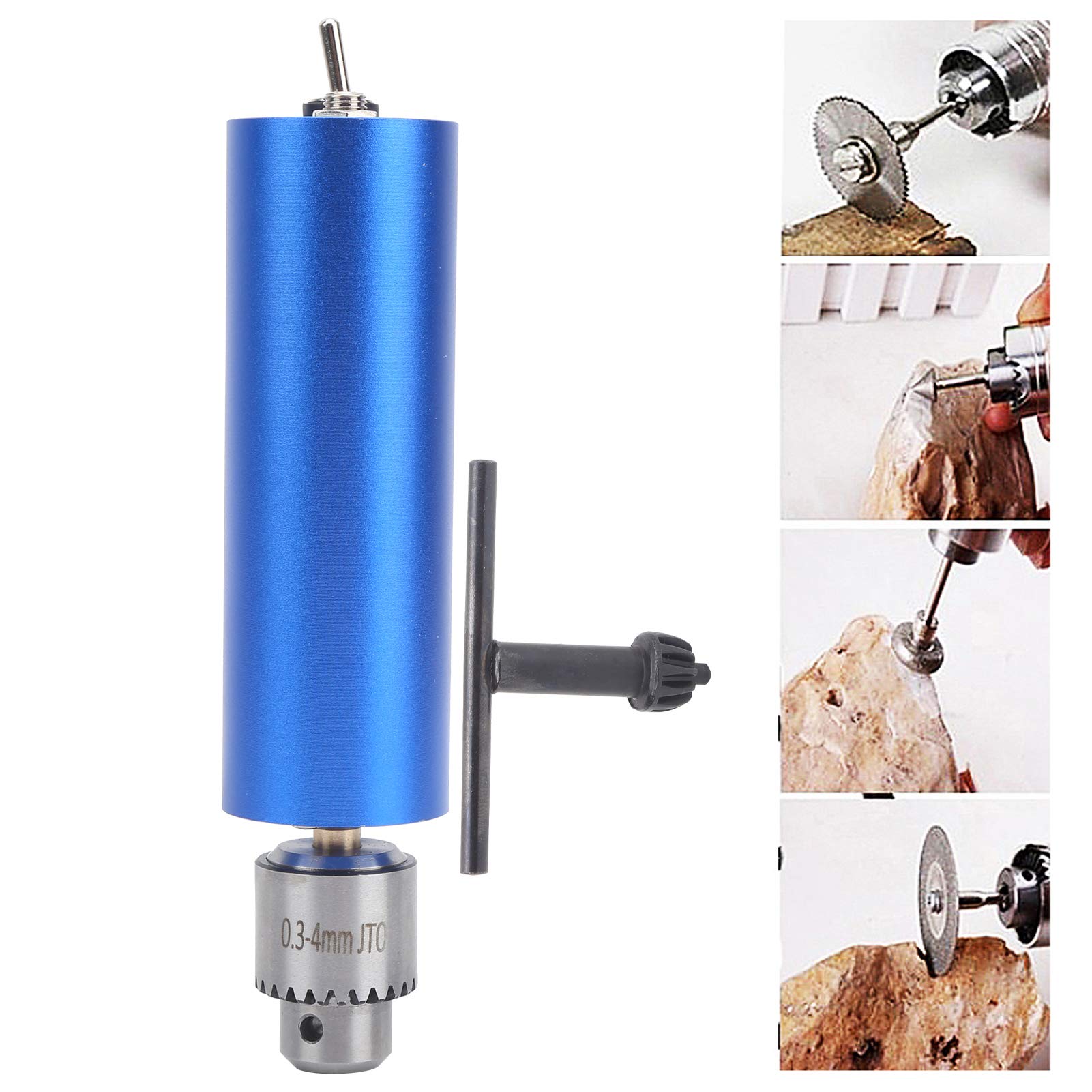 AC100-240V Aluminum Electric Grinder & Hand Drill - Wood Cutting Engraving Tool with US Plug for DIY Projects & Industrial Use