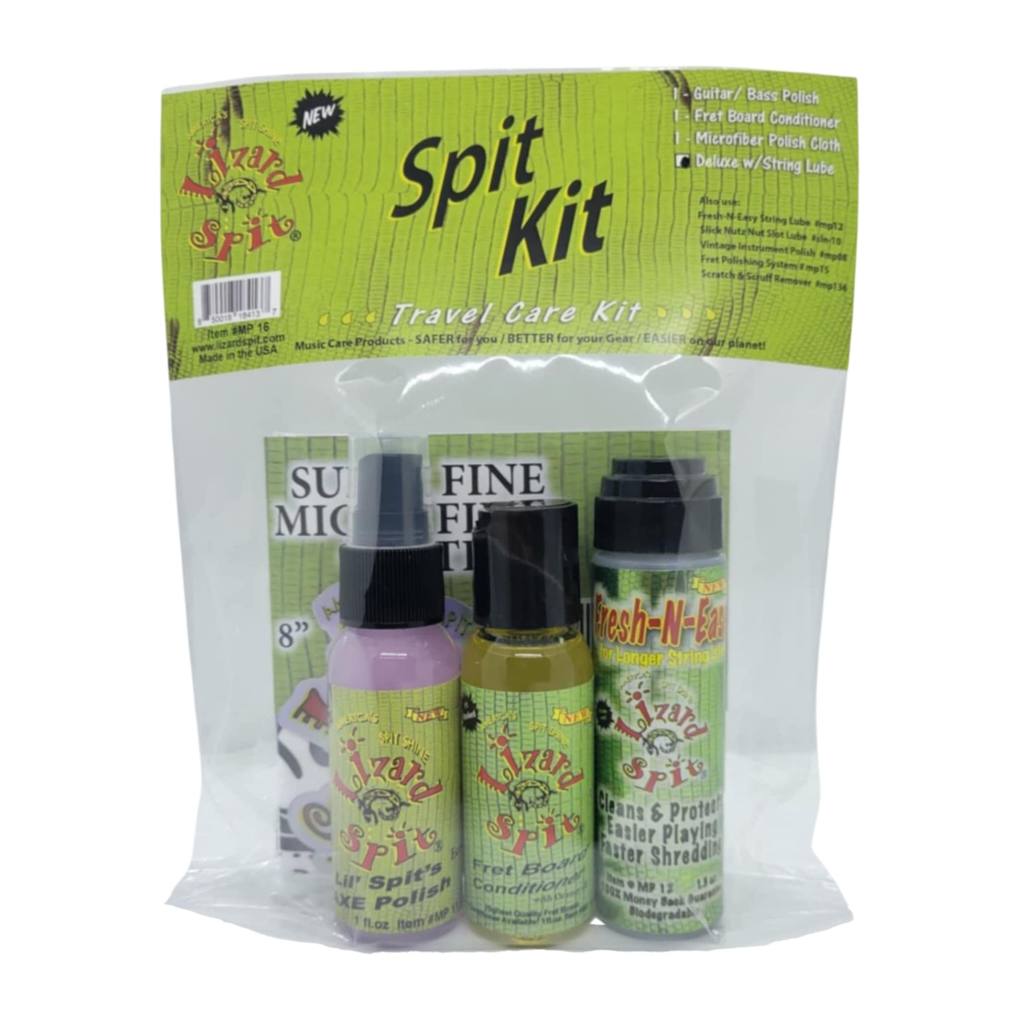 MP16 Spit Kit Travel Care Kit - Portable Oral Hygiene Essentials for Travel, Camping & Emergency Use - Perfect for Denture Wearers & On-the-Go Oral Care