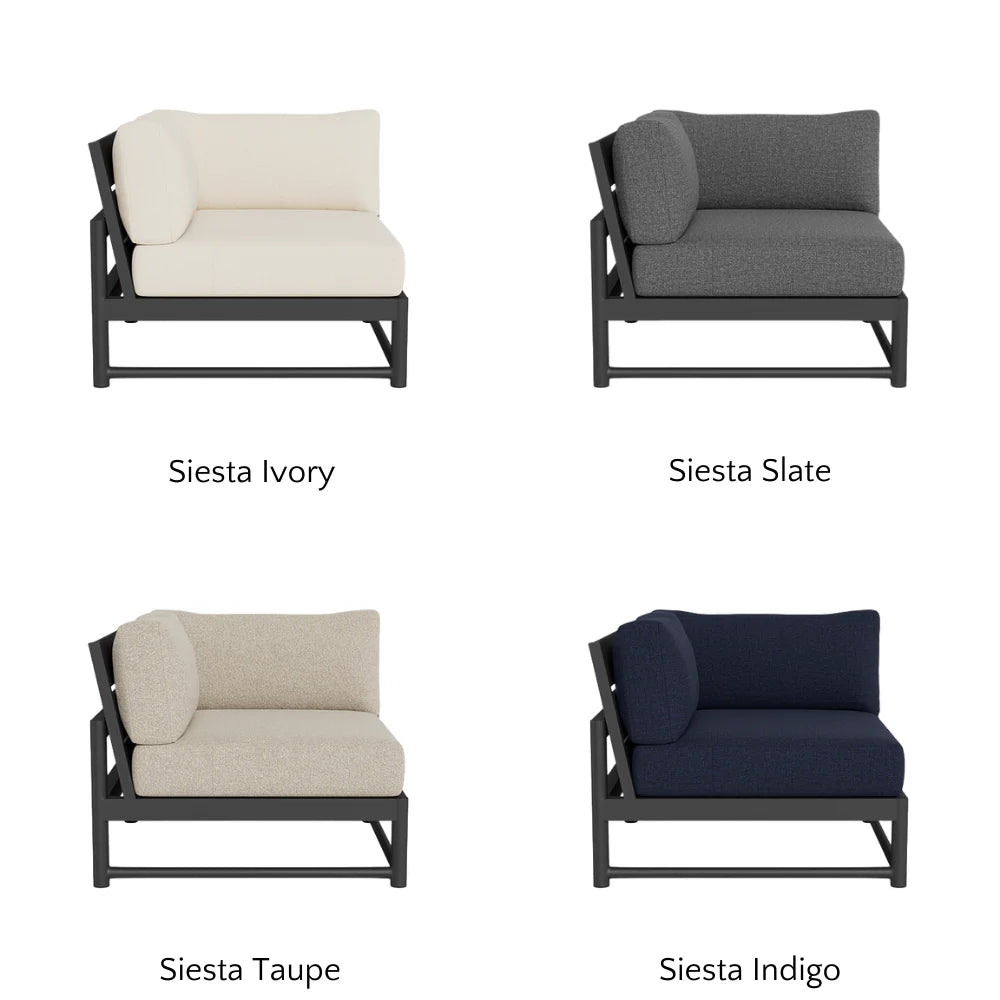 Breeze XL Outdoor Corner Sectional Sofa - Waterproof Patio Furniture Set with Cushions for Backyard, Poolside & Garden Relaxation