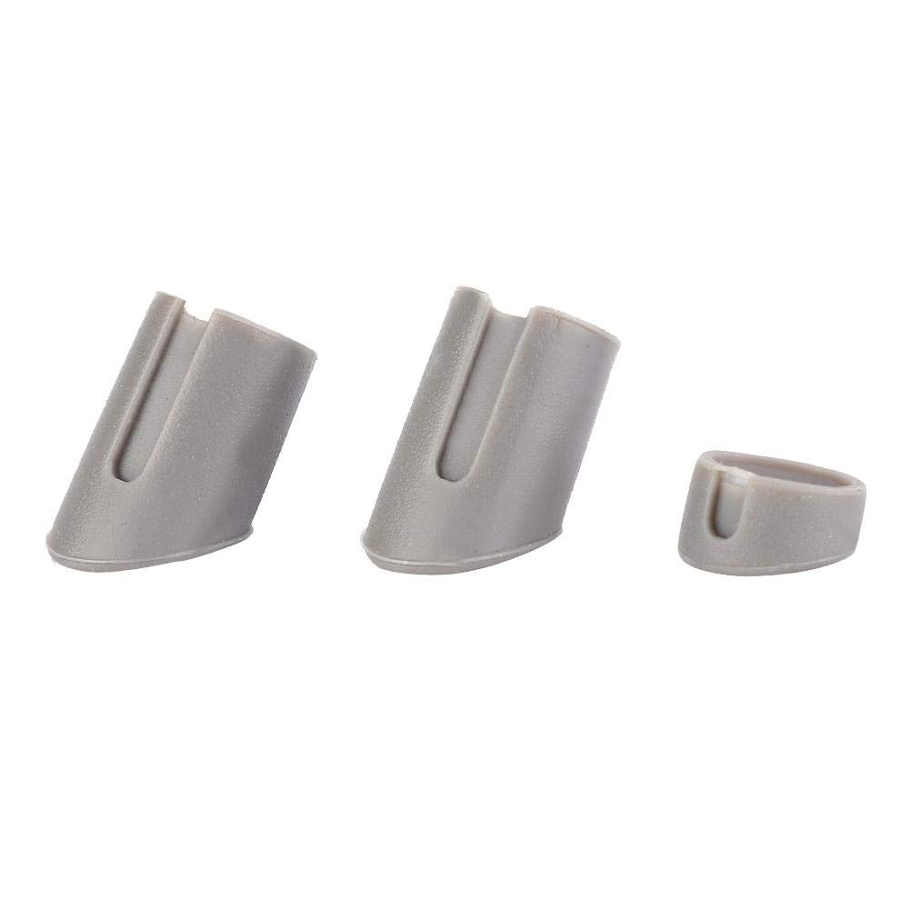3Pcs Eco-Friendly Rubber Rear Plug for Xiaomi M365 Electric Scooter - Durable Screw Cover Accessories for Commuting & Urban Travel