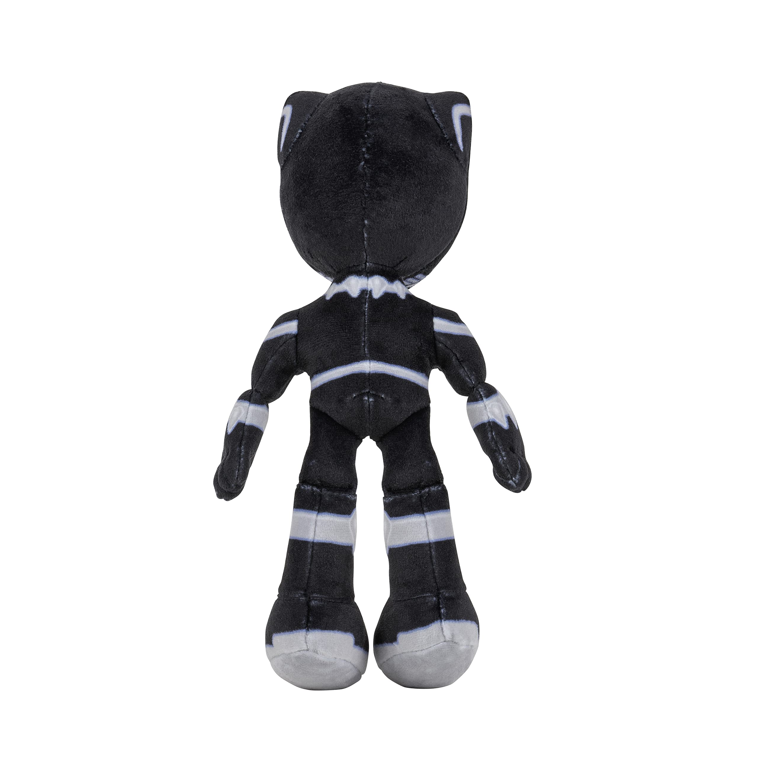 Marvel's Spidey and His Amazing Friends 8-Inch Black Panther Plush Toy for Kids Ages 3+ | Soft Superhero Stuffed Animal | Perfect for Playtime, Birthday Gifts & Marvel Collections