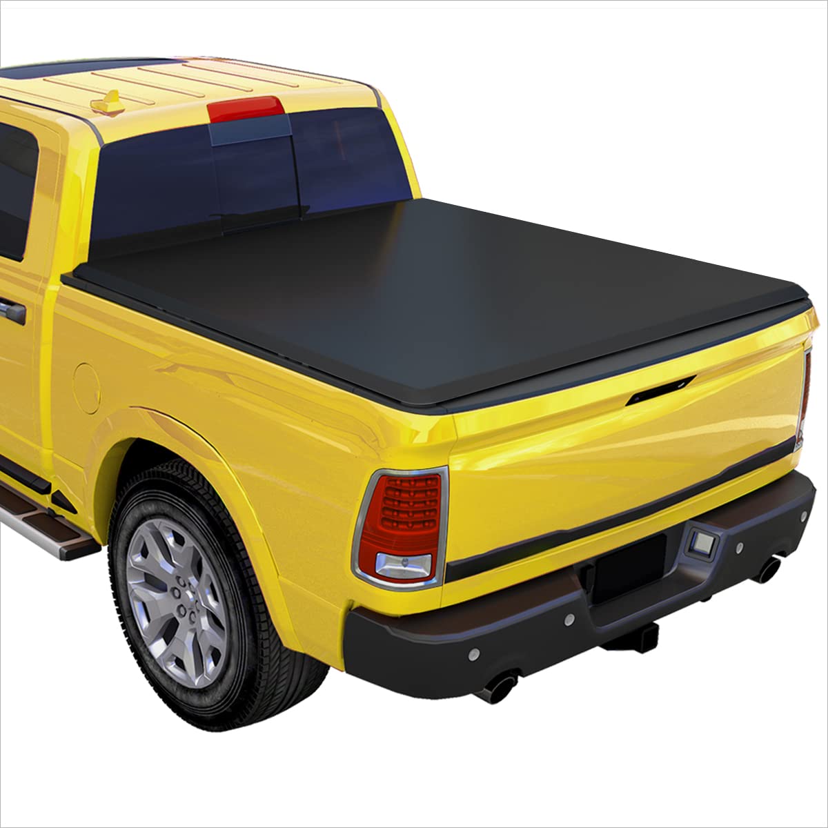 **Durable Vinyl Soft Roll-Up Truck Bed Tonneau Cover for 2016-2024 Toyota Tacoma 5Ft Fleetside - Waterproof & Secure Cargo Protection - Perfect for Camping, Hauling & Outdoor Adventures**
