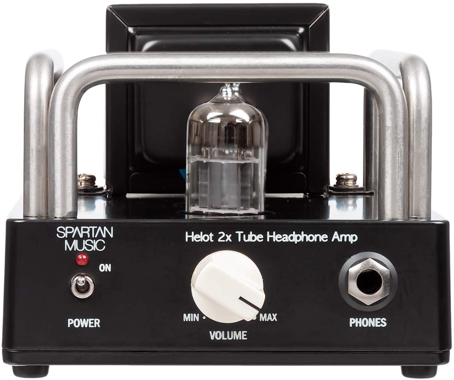 Helot 2x Headphone Vacuum Tube Valve Amplifier with 12AU7/12BH7 Electro-Harmonix Tubes - High-Fidelity Audio for Audiophiles, Studio Recording & Home Listening