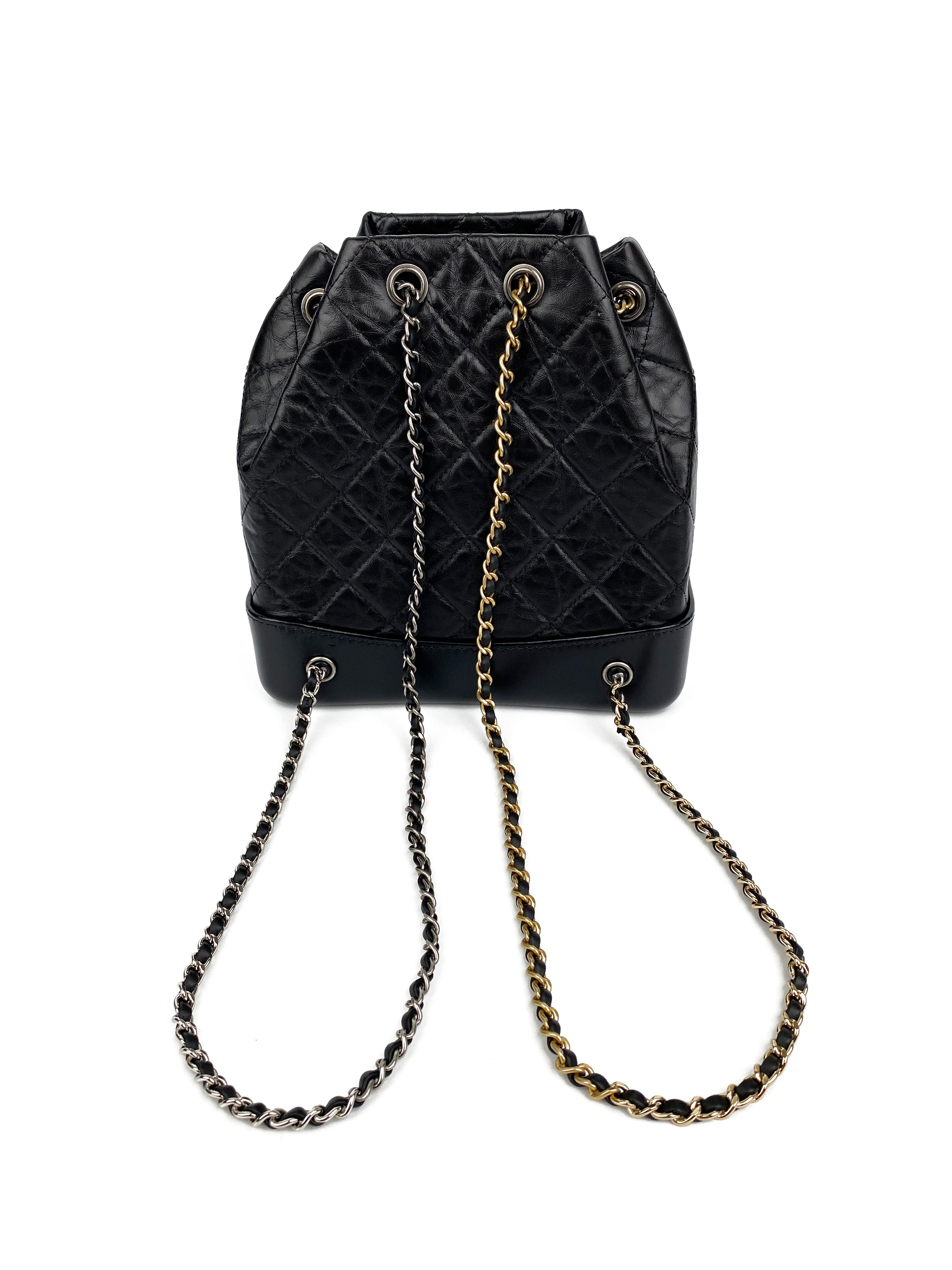 Chanel Black Gabrielle Backpack - Luxury Designer Handbag for Women, Perfect for Travel, Work & Everyday Use