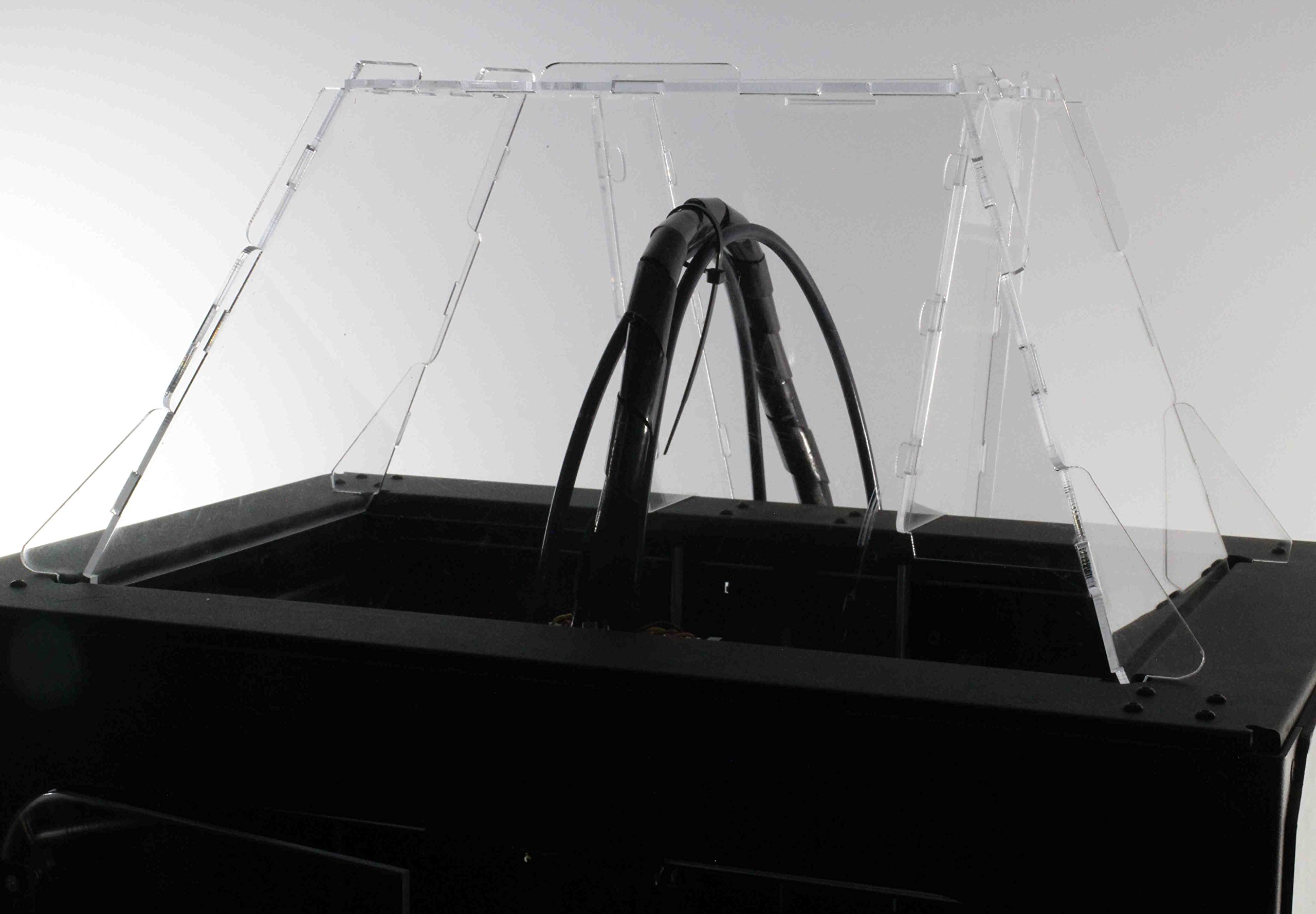 Makerbot Replicator 2/2X 3D Printer Enclosure - Protective Case for Temperature Control & Noise Reduction | Perfect for Home, Office & Workshop 3D Printing Projects