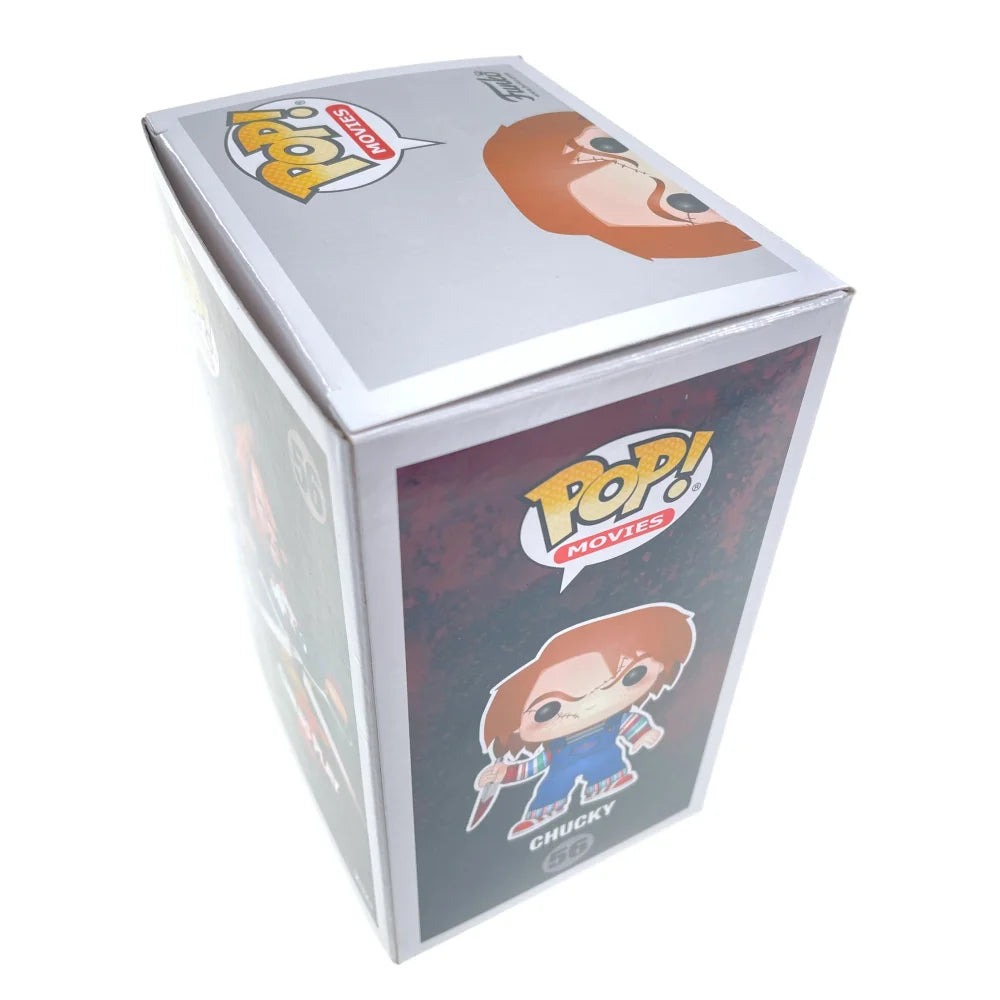 Chucky Funko Pop #56 Signed by Ed Gale, Alex Vincent & Edan Gross - JSA COA Authenticated - Child's Play Horror Collectible - Perfect for Horror Fans & Movie Memorabilia Collections