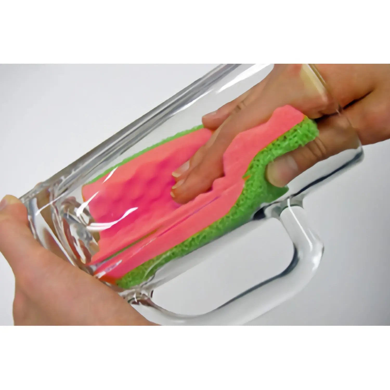 Kikulon Pro Polyurethane Antibacterial Non-Scratch Cleaning Sponge - Heavy Duty Kitchen Scrubber for Pots, Pans, Dishes & Countertops - Safe for Non-Stick Cookware & Delicate Surfaces