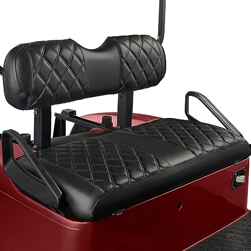 For Ezgo Txt Front - Black (Black Stitching)